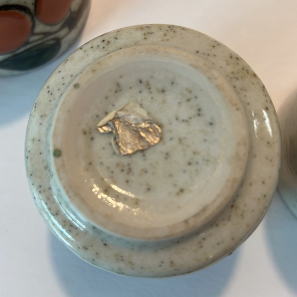 6 Otagiri sake cups Persimmon pattern - Picture 6 of 7